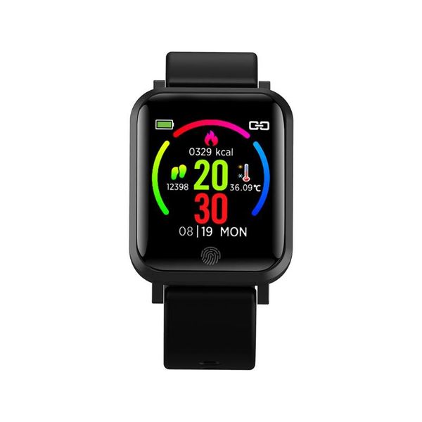 

f29 smart bracelet all-day body temperature monitoring healthy life reminder ip68 waterproofing exercise