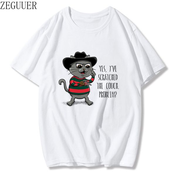 

summer freddy krueger jason halloween casual men clothing terror short sleeve harajuku cool clothes hoodie designers t shirts sweatshirt