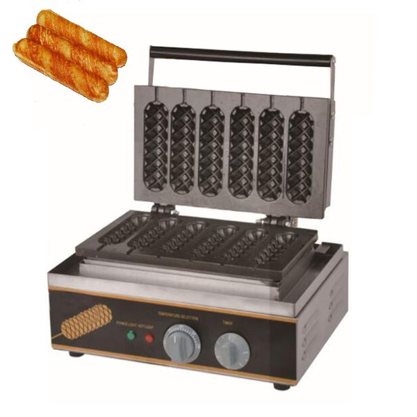 CE Elektrische Muffin Französisch Hot Dog Herstellung Maschine Waffel Maschine 110V/220V