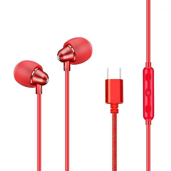 

headphones & earphones in-ear type-c sleep head wire control gaming1