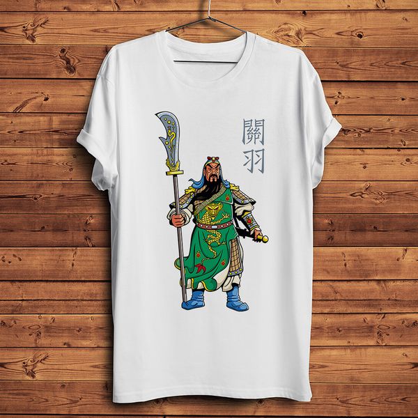 

legendary chinese general guan yu funny summer new white casual short sleeve streetwear tee hooded sweatshirt hoodie men t shirt