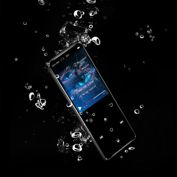 

benjie portable 2.4 inch mp3 player student touch screen bluetooth waterproof hifi music mp3 audio player fm radio