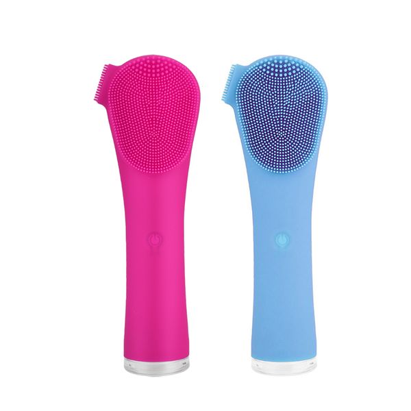 

мини электрической чистки лица кисть водонепроницаемой силиконовый соник face brush ручной чистка устройство аккумуляторной pore очиститель