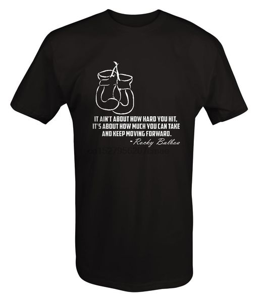 

rocky balboa боксерские перчатки quote keep moving forward - футболка спортивная с капюшоном hoodie