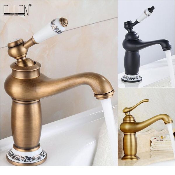 

bathroom faucet antique bronze finish brass basin sink solid brass faucets single handle water mixer taps bath crane wmtqjd