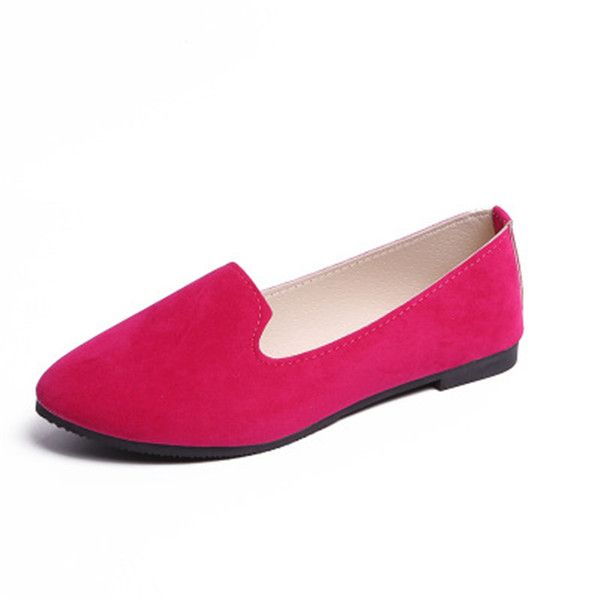 

2021 women's big size shoes flat shoes sweet multicolor women pregnant women white black green pink large size women's shoes