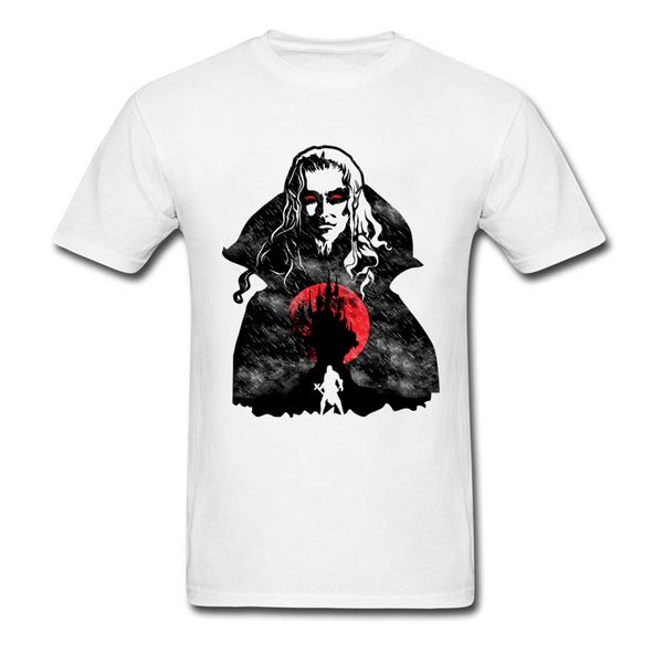

sport immortality t-shirt vampire t shirt for man print tshirt white clothes halloween cosplay no fade tees 100% cotton
