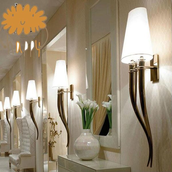 

creative led wall lamp contracted ls horn wall lamp dining-room sitting room bedroom the head of a bed