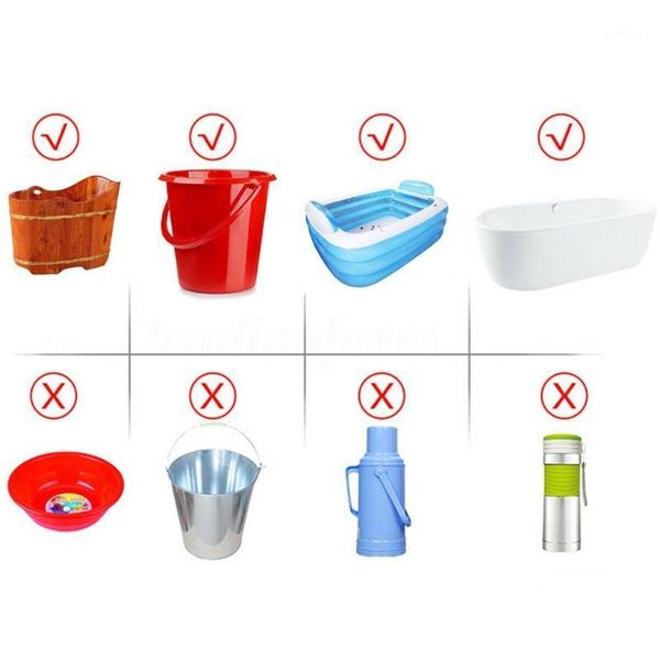 

us plug bucket water heater electric immersion water heater 110v portable fast stainless steel heating pipe #gt21