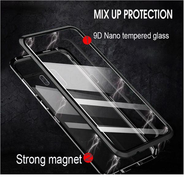 

360 magnetic adsorption metal case for oppo realme 7 6 5i reno 4 3 pro lite a9 a5 a31 a11x 202 bbyuty