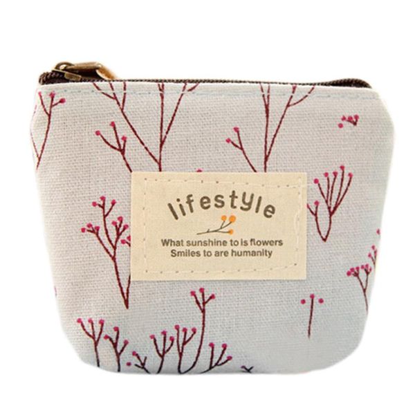 

storage bags canvas classic retro small change coin purse little key car pouch money bag est girl's mini short holder wallet