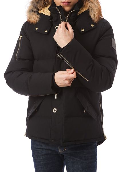 

new winter men casual down jacket down coats mens moose outdoor warm man coat outwear jackets parkas canada knuckles doudoune, Black