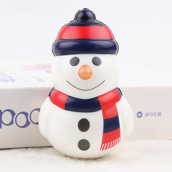 

christmas decor toys pressure ball slow rebound squishy pu simulation doll vent adults relieve stress balls portable 4mc f2