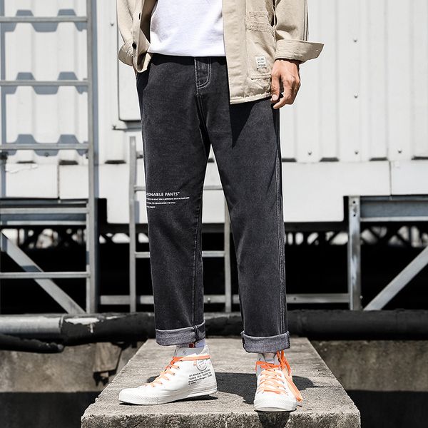 

new men's jeans in autumn and winter, Blue