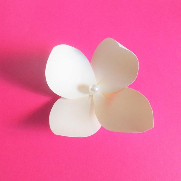 

2021 2pcs Paper Hydrangea Flowers For Wedding & Event Backdrop Decorations Table Birthday Decor Artificial Handmade Flower