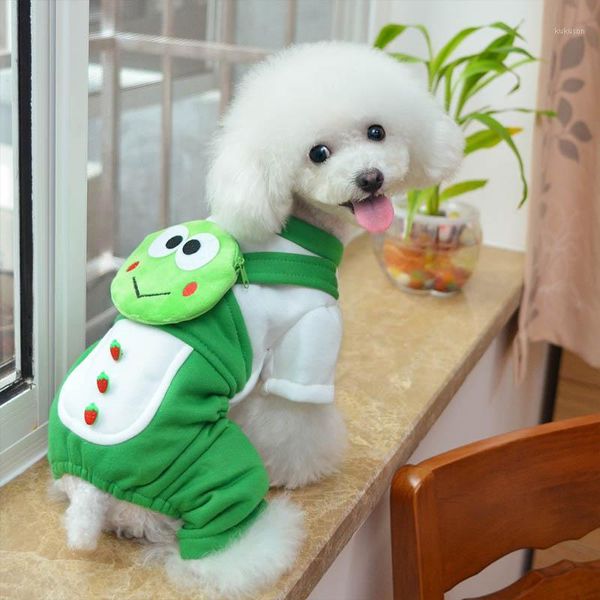 

warm dog clothes winter puppy outfit clothing for dogs costume frog four legs pet jumpsuit puppy clothes for dogs coat jacket1