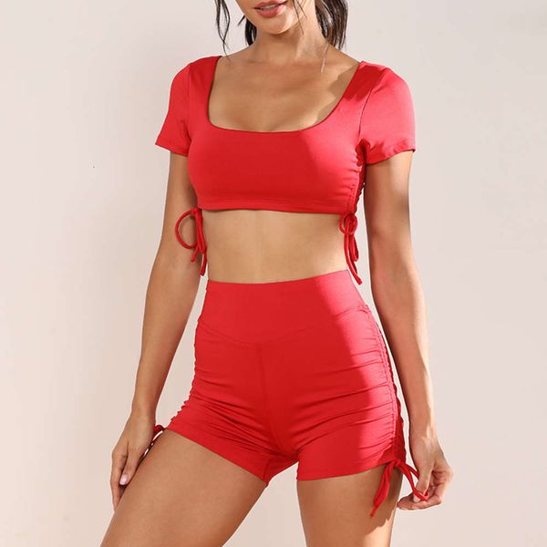 

four seasons fitness red yoga pants sportswear suit hollow out female, Gray