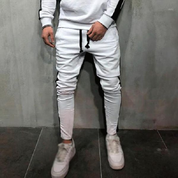 

running pants activewear sweatpants track skinny sportswear casual sport1, Black