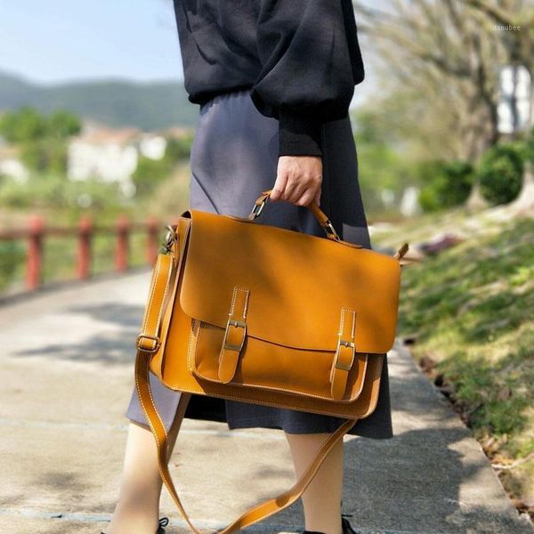 

briefcases tidog retro briefcase handbag cambridge portable postman handbag1