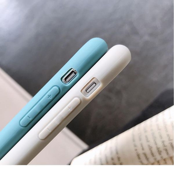 

sile soft case for iphone 12 11 pro max xs se2 x xr 6 6s 7 8 plus candy colo wmtkxx