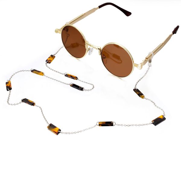 

luxury eyeglasses chain for eyeglasses glasses holder leopard geometric square stone chic women sunglass chain h qylpdl