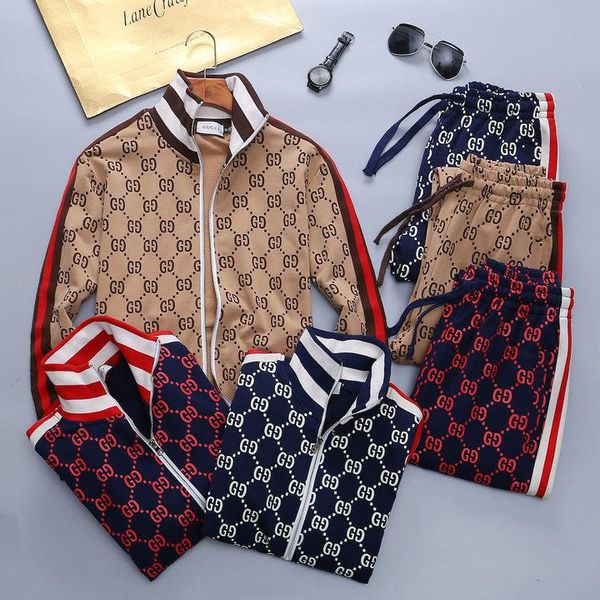 

2020 mens womens tracksuit sweatshirts suits men track sweat suit coats man jackets coat hoodie sweatshirt sportswear -8, Gray