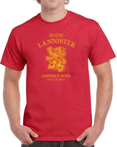 

205 house lannister s sigil lion castle king imp tyrion fantasy tywin casual short sleeve tee fashion sport sweatshirt hoodie t shirt