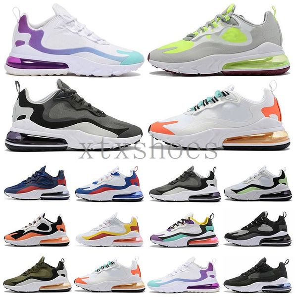 

2020 mens 270 v2 react nightlight running shoes 270 v2 react airmattress shock absorption casual sneakers outdoor shoes g54fa