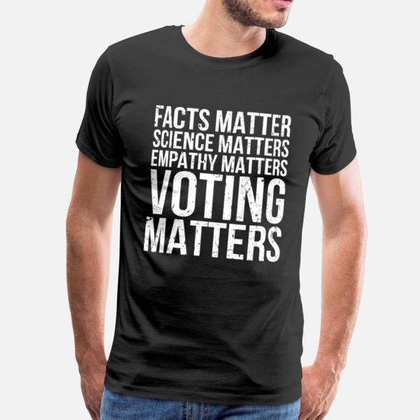 

facts matter science matters voting matters vote t shirt cool digital printing white tracksuit hoodie sweatshirt