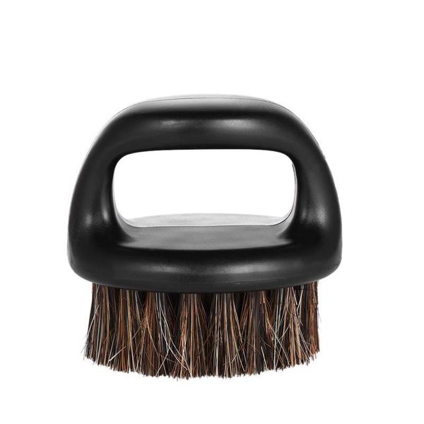 

men mustache beard brush pig horse bristles elastic quick wetting quick drying durable salon hai qylsqv sweet07, Silver