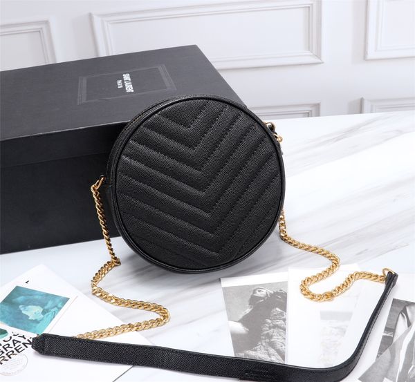 

designer lady cross-body bag luxury leather shoulder chain handbag cover classic fashion size 17-17-5.5cm