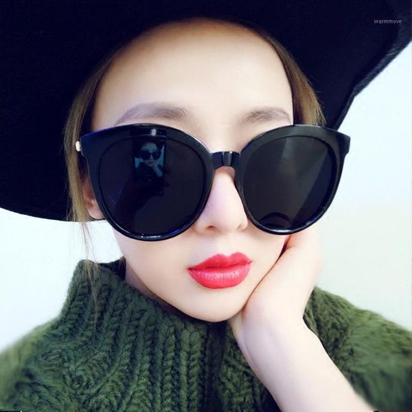 

2020 Vintage Large Frame Sunglasses Women Brand Designer Shopping Glasses Driving Street Beat Gafas UV4001, White;black
