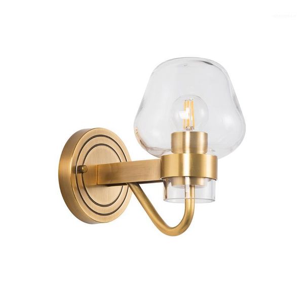 

new arrival creative wall lamp modern copper copper wall light home lighting restaurant aisle corridor pub cafe shop living room1