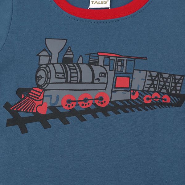 

girls' shangku children's summer boys' pajamas short sve 5-minute thin cotton air conditioning room home suit cartoon oqrvoqr, Blue;red