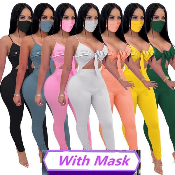 

jrry women ribbed jumpsuits mask spaghetti strap skinny crop skinny long pantsribbed bodysuit raised lines pattern jumpsuit1, Black;white