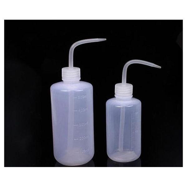 

250/500ml mini plastic plant flower watering bottle sprayer curved mouth watering can diy gardening transparent for jllcuw home003