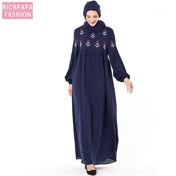 

arabic abaya dubai pakistani hijab muslim long dress moroccan kaftan abayas women dresses caftan marocain baju muslim wanita1, Red