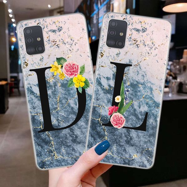 

sewqmobile phone custom sheath, soft shell, marble flower dign, suitable for samsung a51, a10, a20, a30, a40, a50, a70, a71vtrvgt