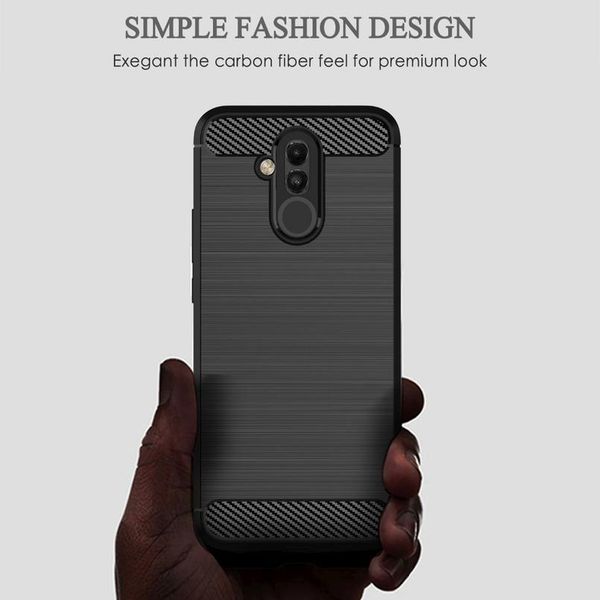 

brushed texture case for huawei p40 lite e p30 p20 pro p10 plus mate 20 10 30 2019 p30lite p40lite carb jllaqj