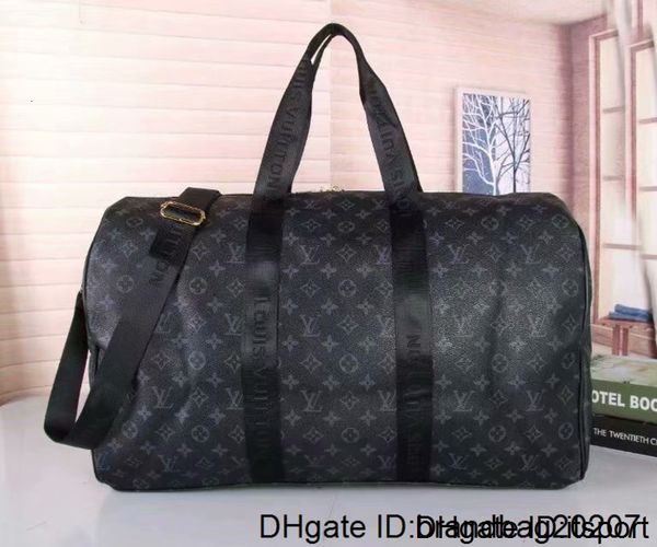 

duffle 2020 women bags hand luggage luxury designer travel men pu leather handbags large cross body bag totes