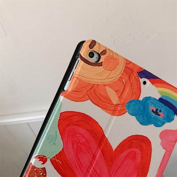 

oil painting ipad protective cover 2020 new multiple models available