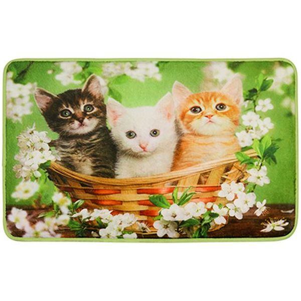 

печать lovable cat пены коврик для ванной две собаки коврики strong водопоглощение вход doormat 4570cm jllflh homecart