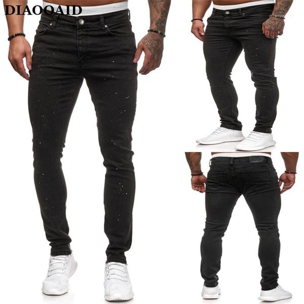

men's jeans 2021 hole blue denim pant men destroyed stretch skinny fashion slim fit trousers pants plus size s-3xl1