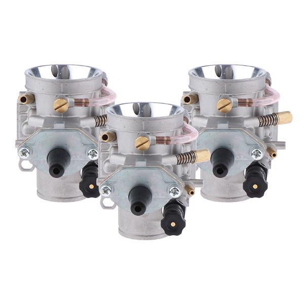 

3pcs 30mm carb carburetor flat slide assembly for yamaha atv quad motorcycle