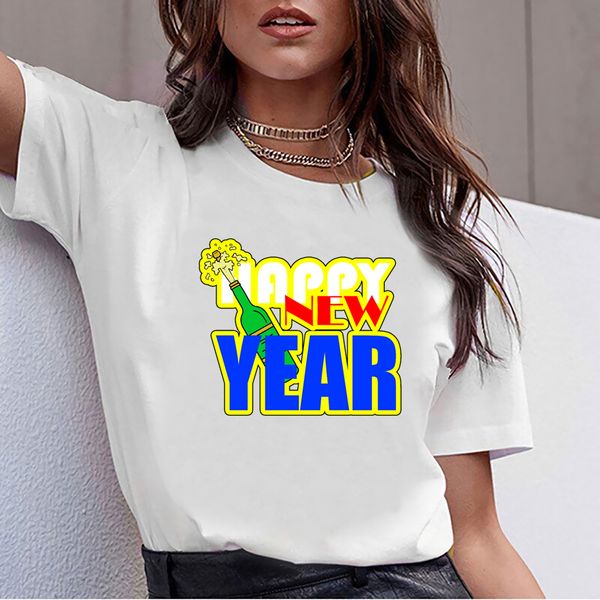 

t shirt women happy new year gift idea o-neck vintage custom female tshirt sport hooded sweatshirt hoodie