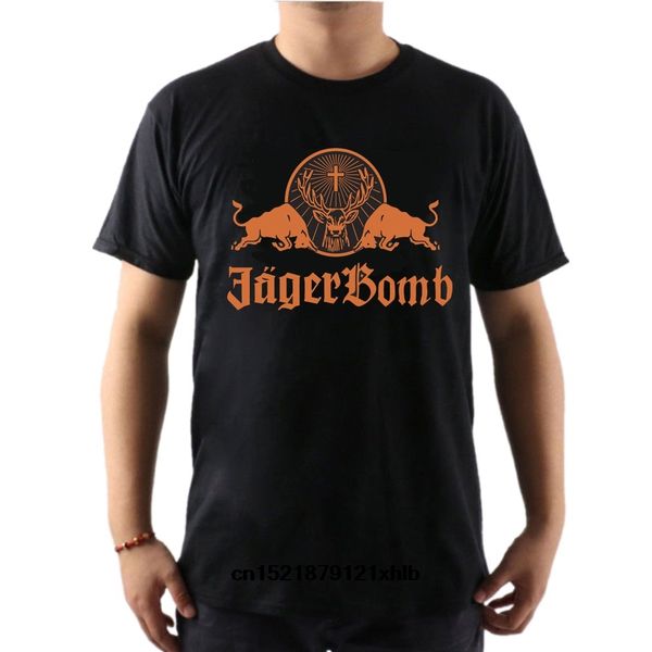 

мужчины классический jagermeister логотип s мода смешные новый балахон дизайнеров футболки толстовка