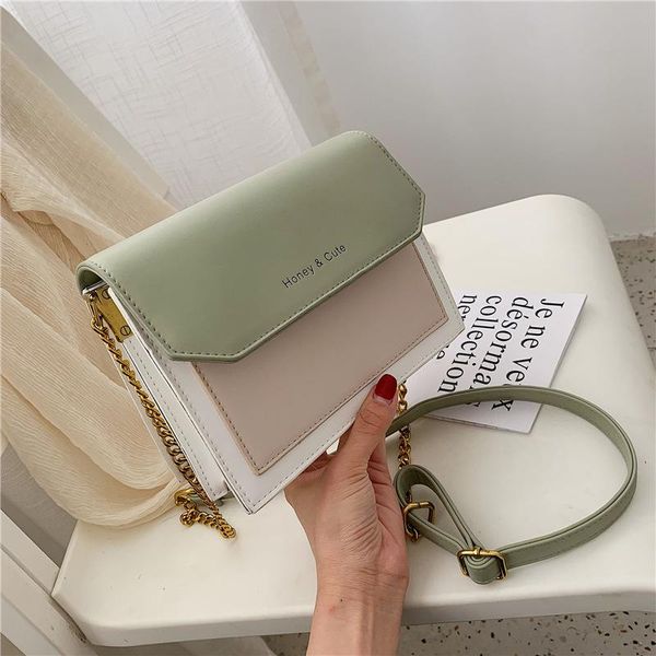 

women messenger bag brand designer flap shoulder crossbody bag handbag summer handbags new fashion chain simple small square