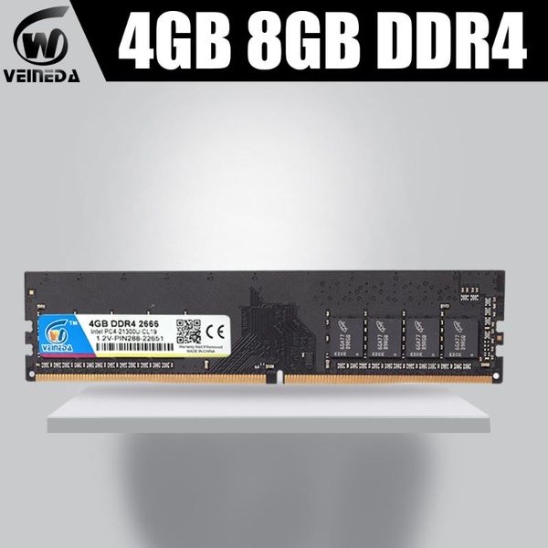 

rams veineda ram ddr4 4gb 8gb 2666mhz memory compatible all intel amd for deskwith 2133,2400 pc4-17000 284pin