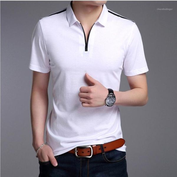 

2020 new fashion brand male shirt printing short-sleeve slim fit shirt men shirts casual homme1, White;black