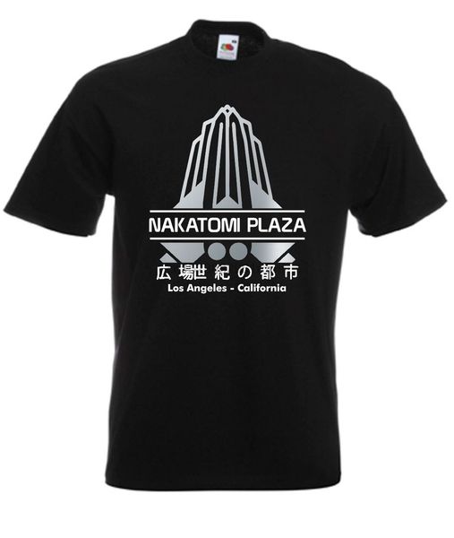 

nakatomi plaza die hard movie summer new fashion brand solid color short sleeve casual wholesale sport sweatshirt hoodie t shirt
